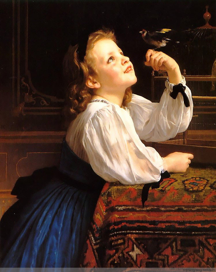 William Bouguereau,20x24 inches