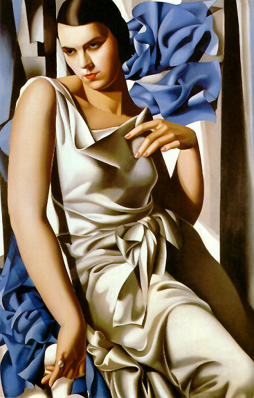 Tamara de Lempicka portrait of madame 24x36 inches