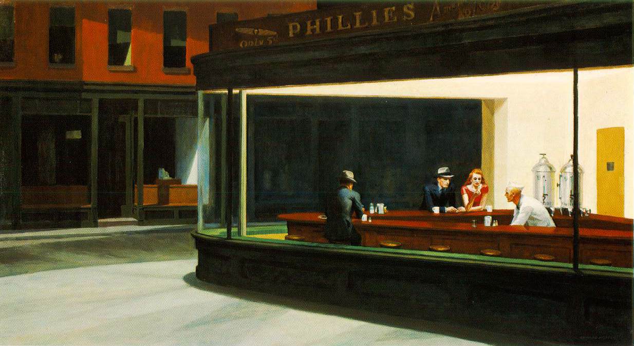 Edward Hopper 24x20 inches