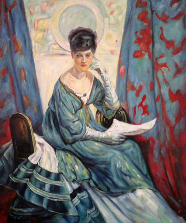 Reading A Letter, by JW