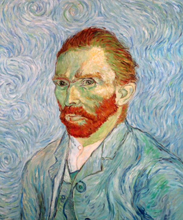 Self Portrait of Van Gogh, after Van Gogh,  by  Zhouwei 