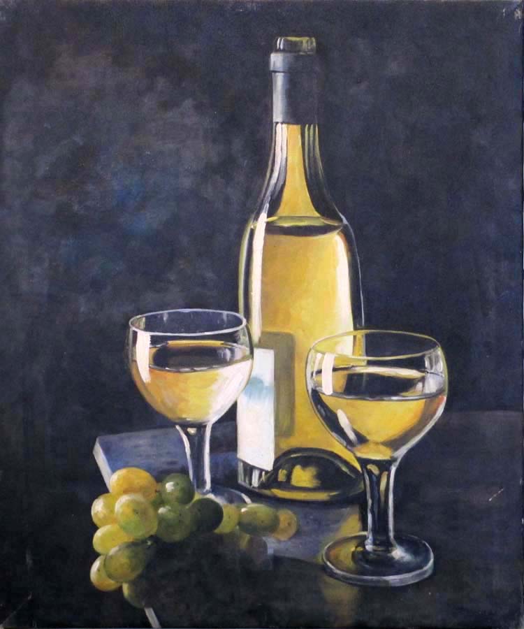 Wine bottle  by  Zhouwei 