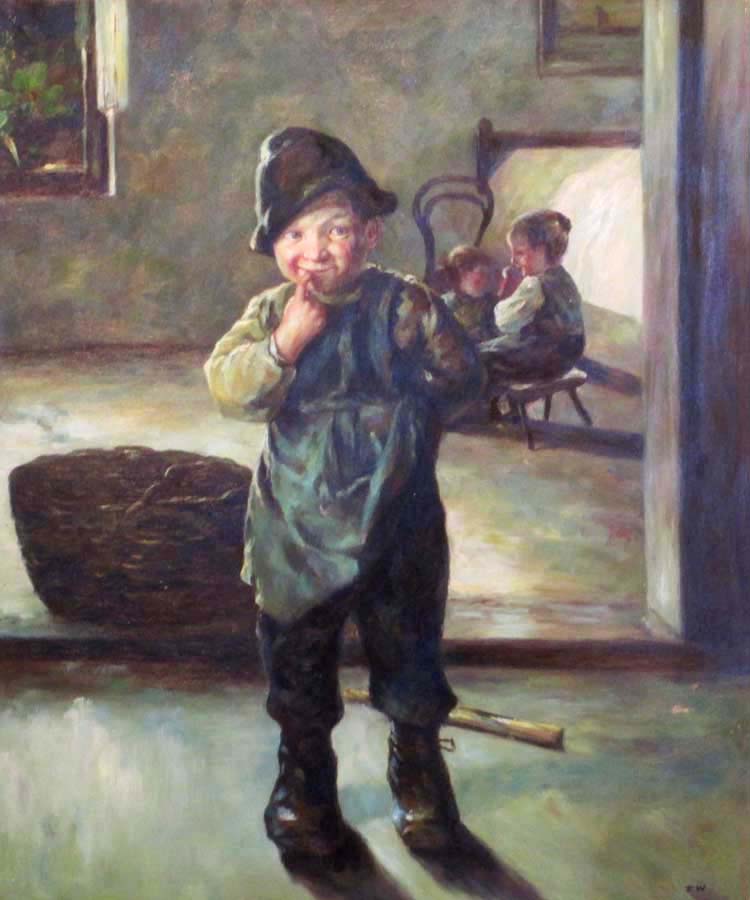 A boy by  Zhouwei 