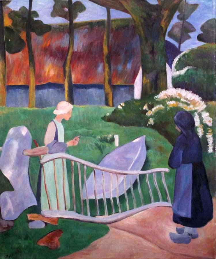 After Cezanne by  Zhouwei 