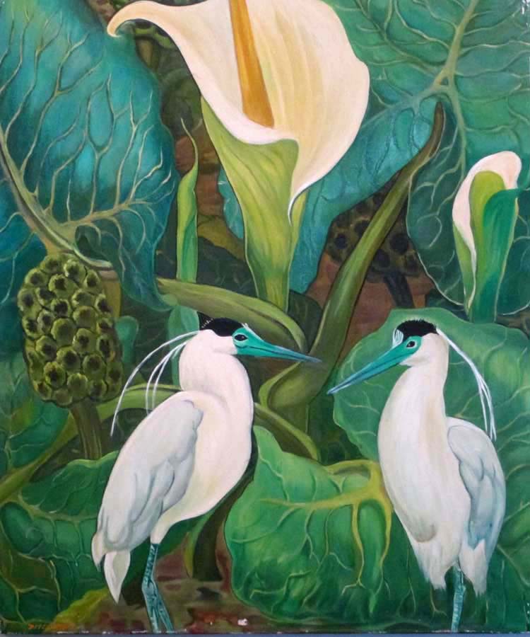 Bird, After Audubon  by  Zhouwei 