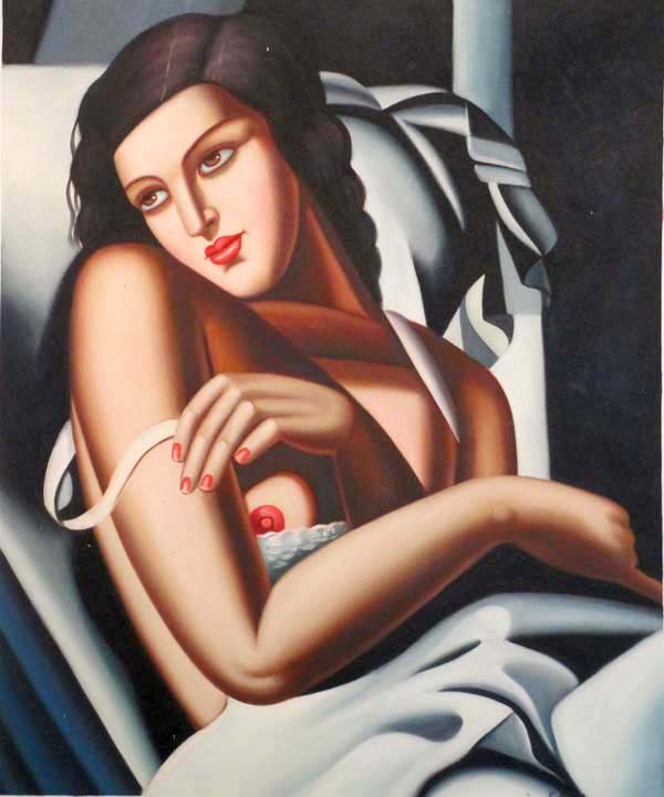 Reproduction of Tamara Łempicka