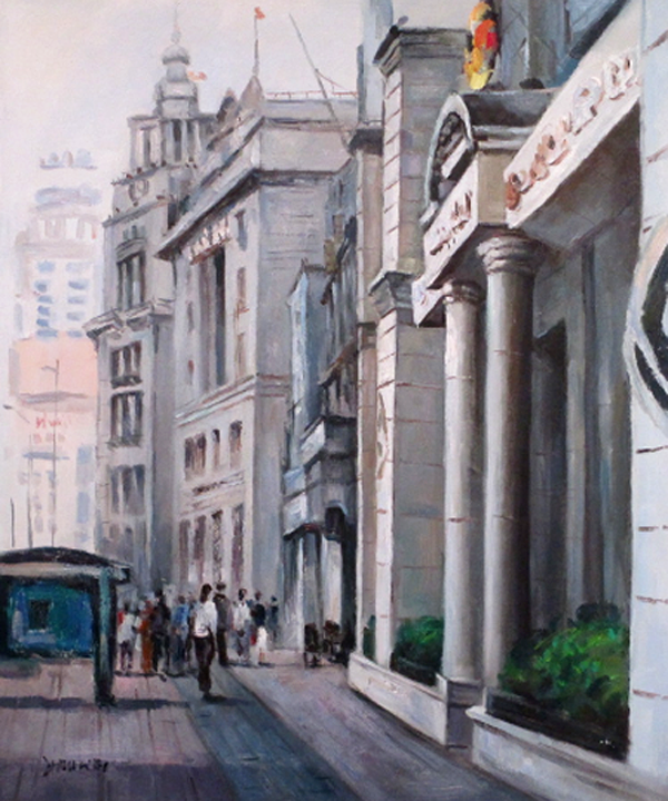 Shanghai Street   by  Zhouwei 