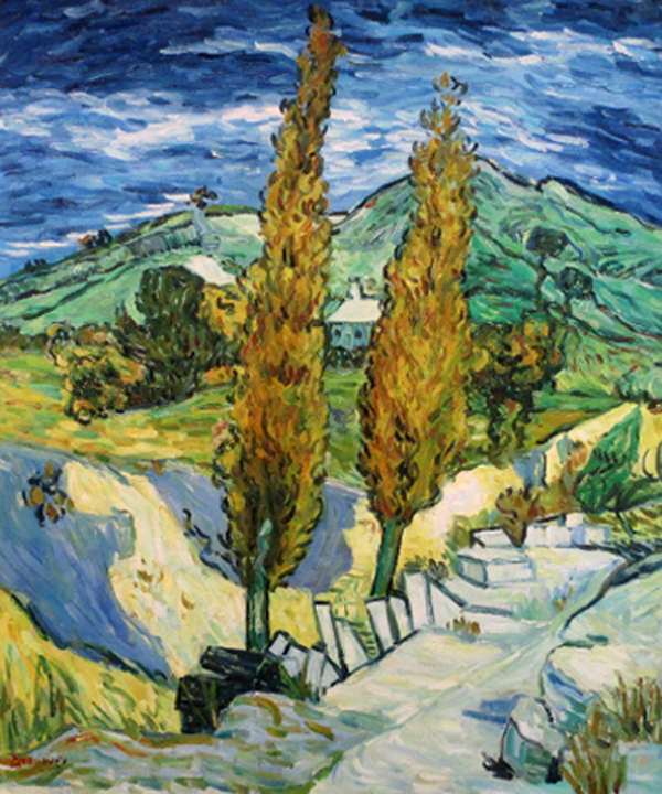 Landscape, after Van Gogh    by  Zhouwei 