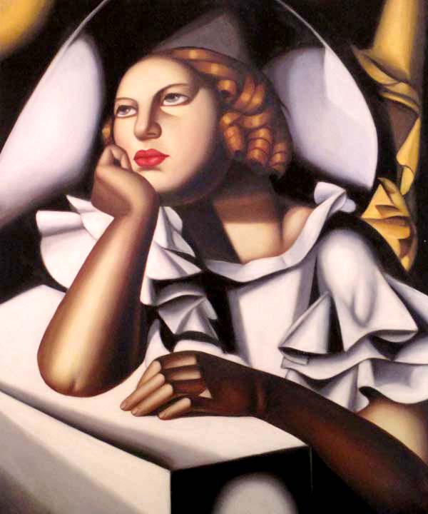 Reproduction of Tamara Łempicka