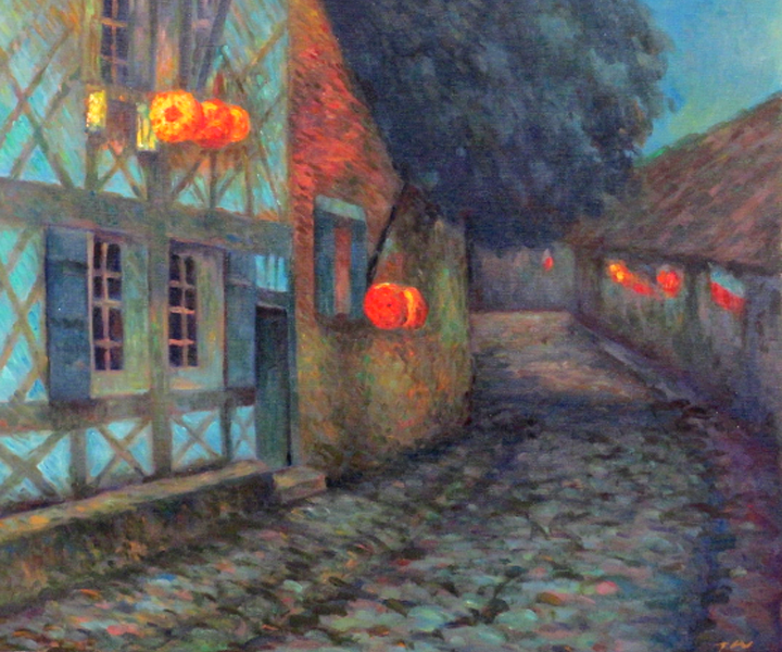  Red lantern, by JW