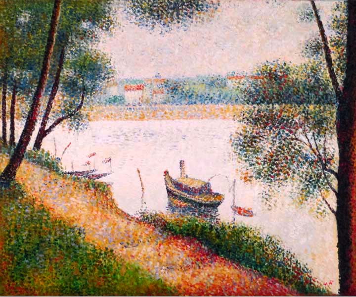Studying Georges Seurat