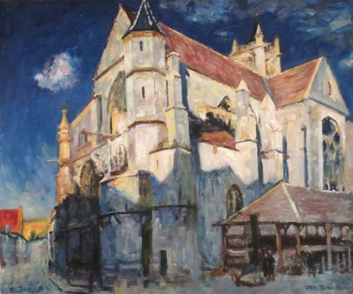 The building