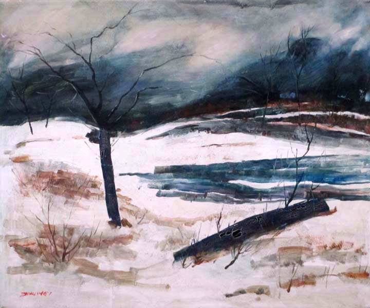  Winter scene