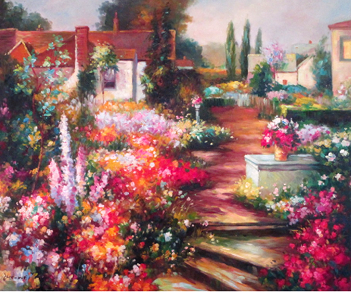 Flower Road  by  Zhouwei 