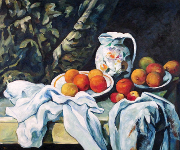 Still life, after Cezanne 