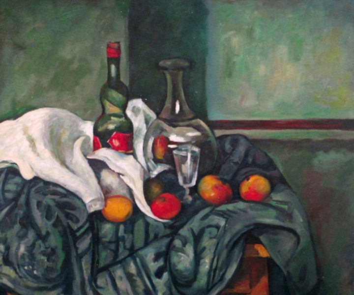 Still life, after Cezanne 