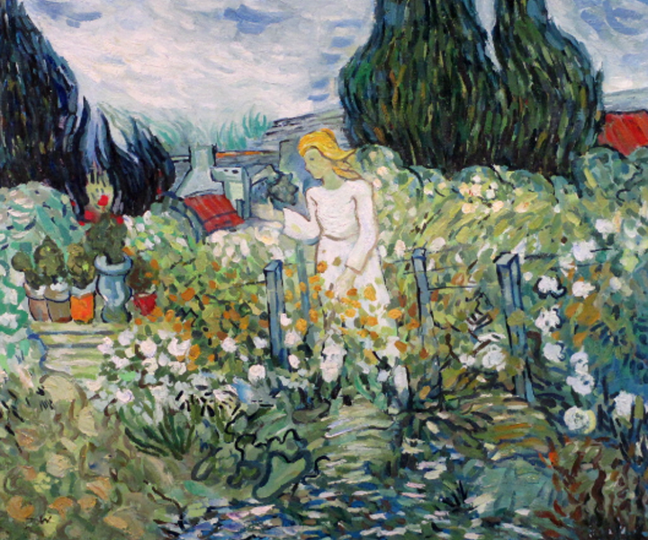 Studying Van Gogh, by JW