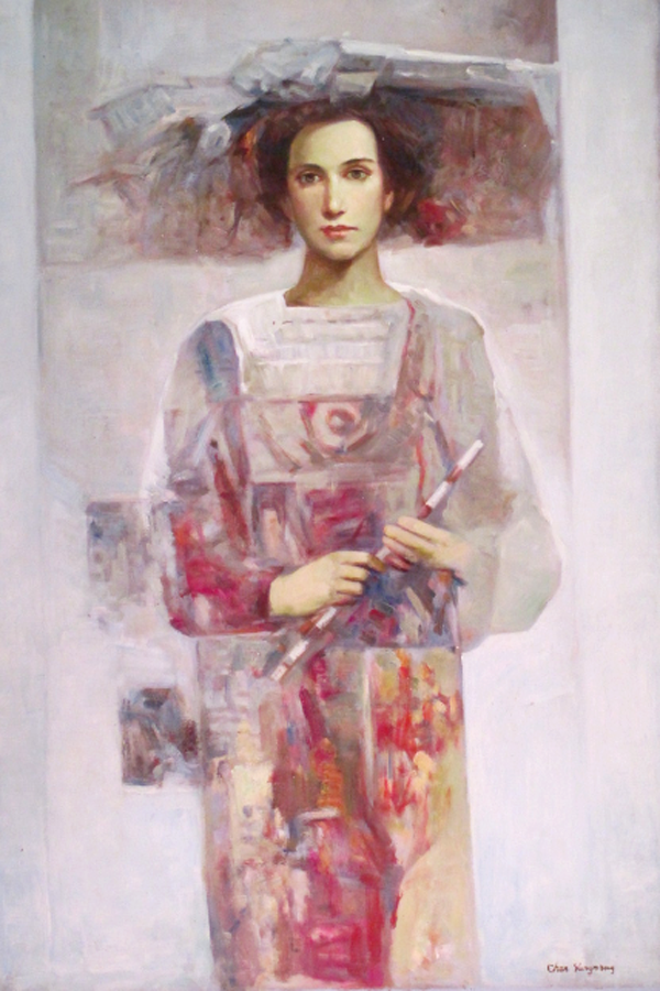 A girl in ancient Greek Style