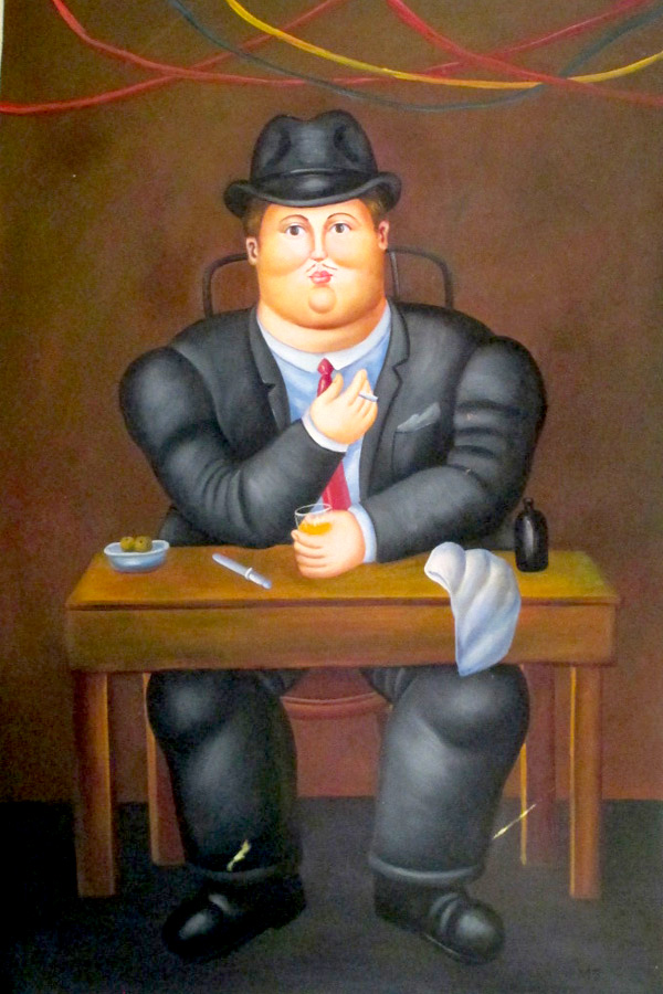 Studying Botero