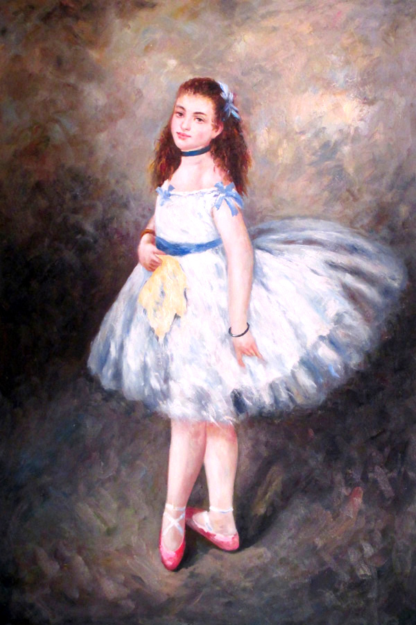 Dancing girl, by Liyi