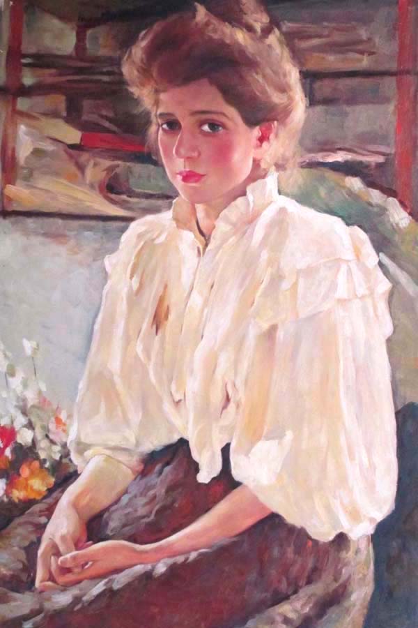 Woman, Study of Mary Cassatt By CYM