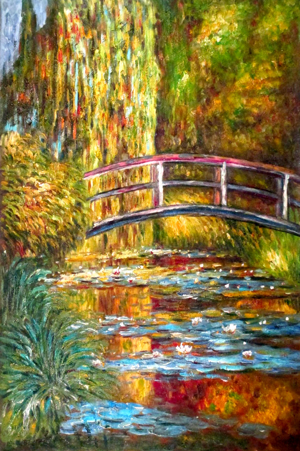 Studying C.Monet