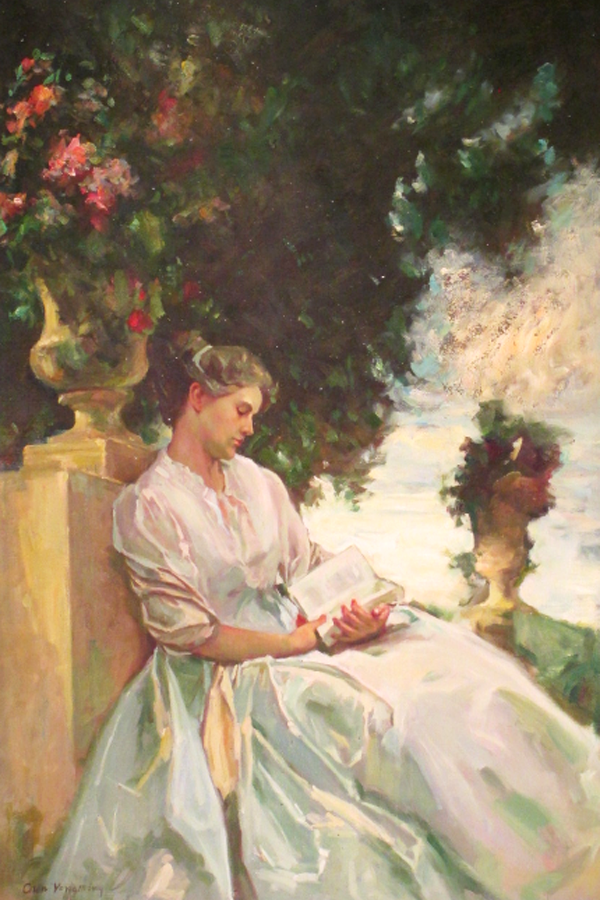 Reading book