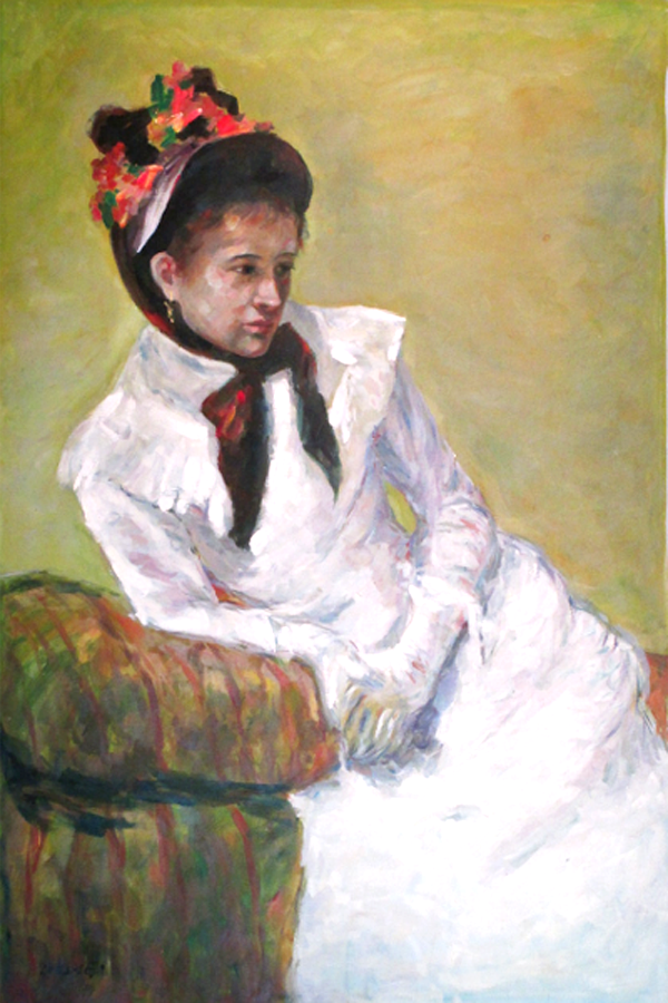 portrait of Marry Cassatt.
