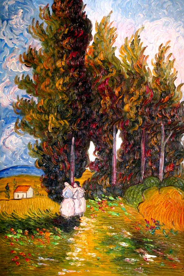 Studying Van Gogh