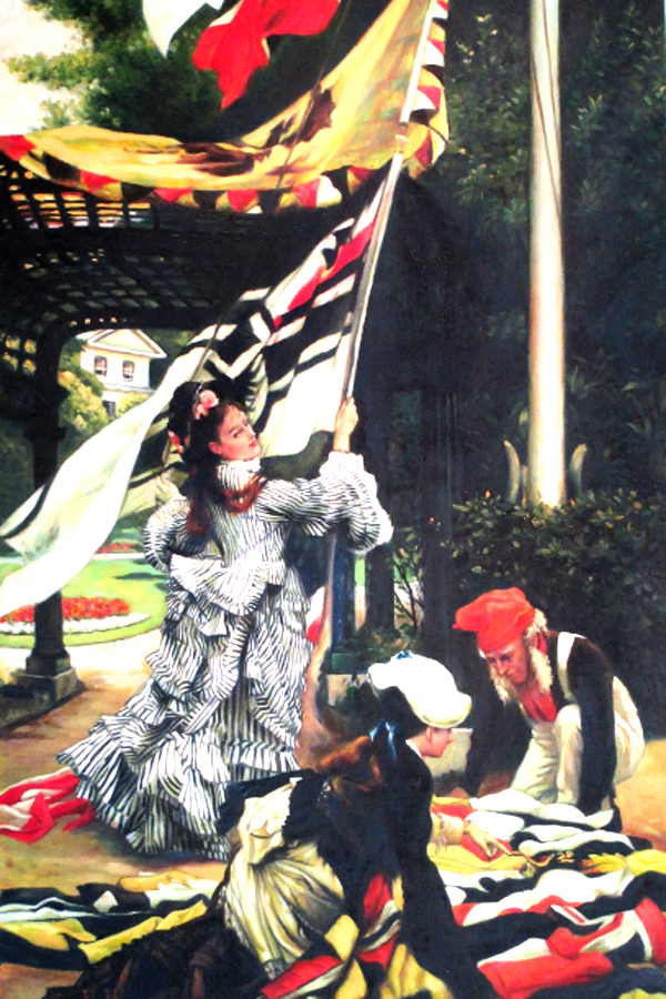 Still on Top, stufying James Tissot, by Liyi