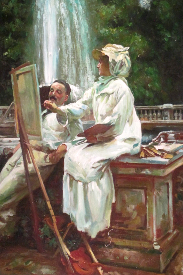 A Studying of J. S. Sargent