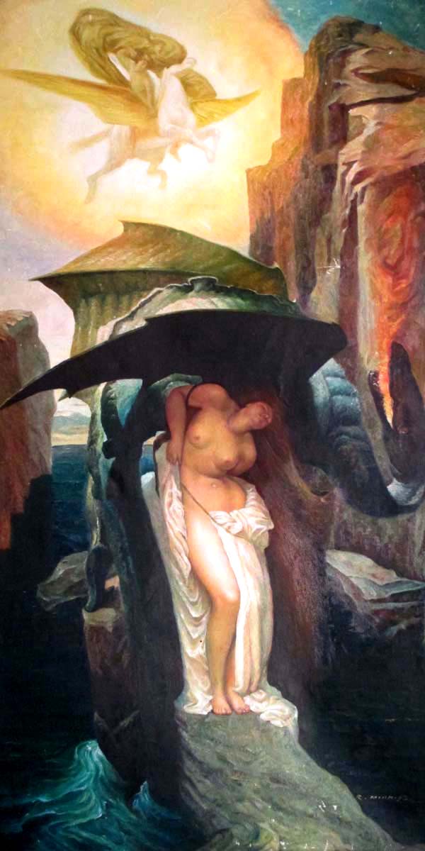 Reproduction Frederic Leighton Perseus and Andromeda