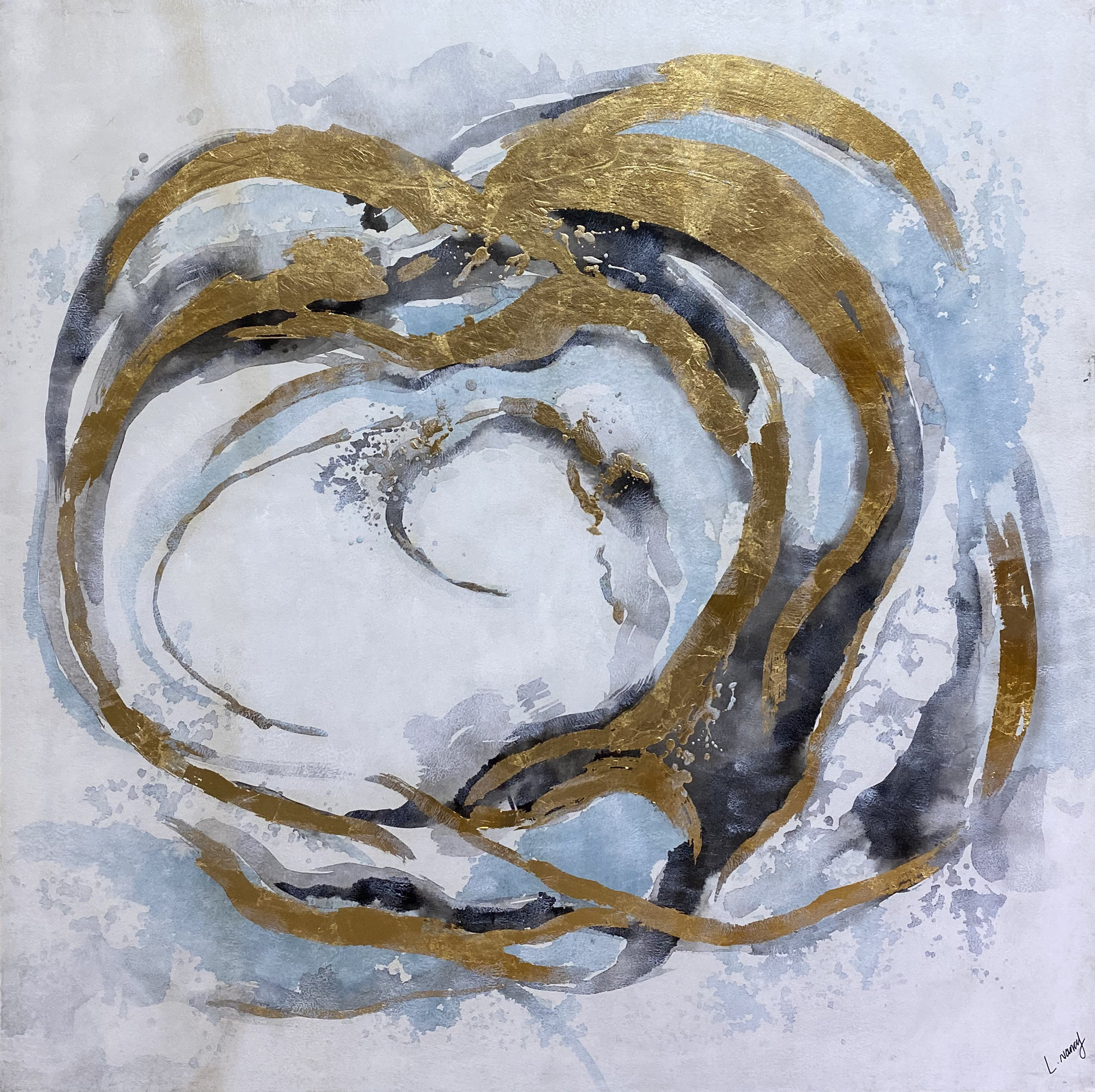 Abstract Rings in Metallic and Washes