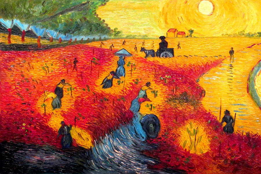 Studying Van Gogh