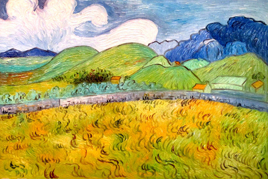 Studying Van Gogh
