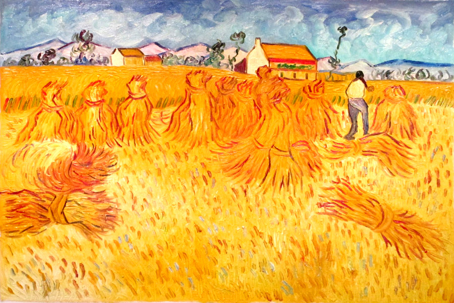 Studying Van Gogh
