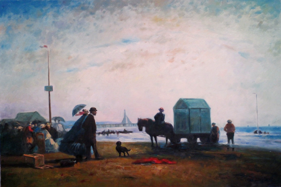 Time at the seaside ,  by Chen Y.M.