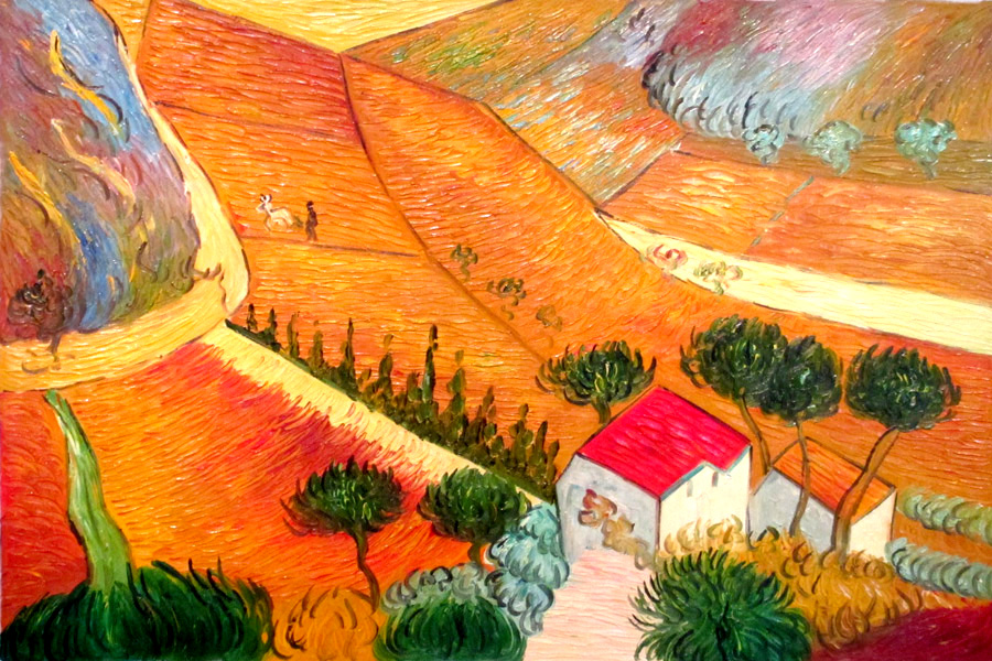 Studying Van Gogh