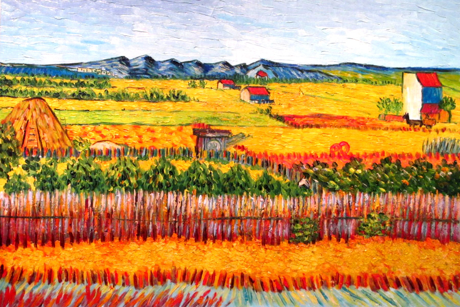 Studying Van Gogh
