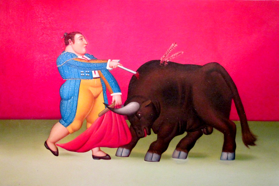 Studying Botero