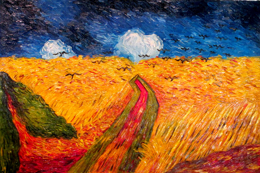 Studying Van Gogh