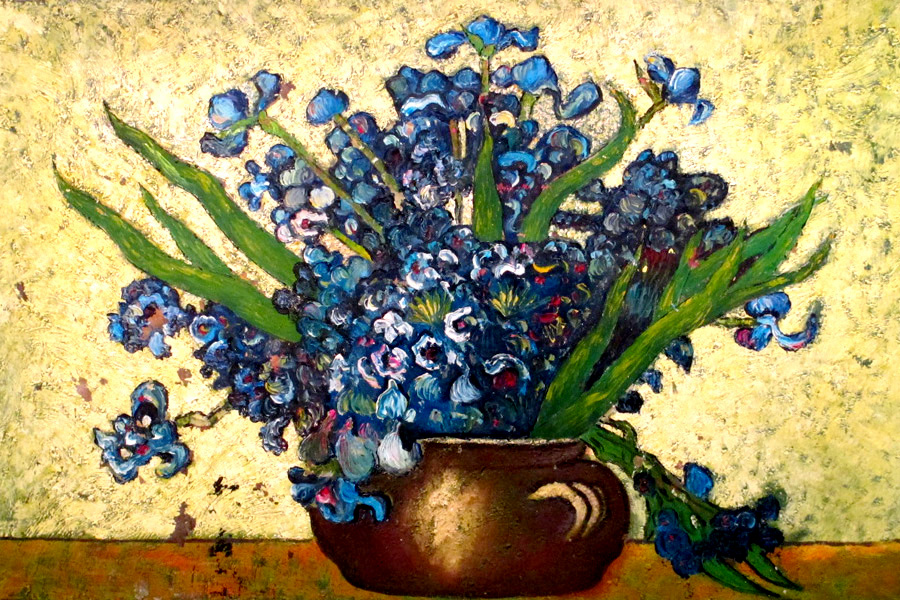  Flower, Studying Van Gogh