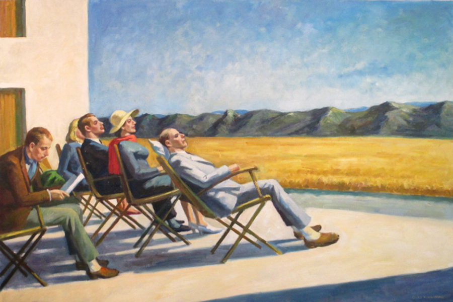  Look to the south,after Hopper