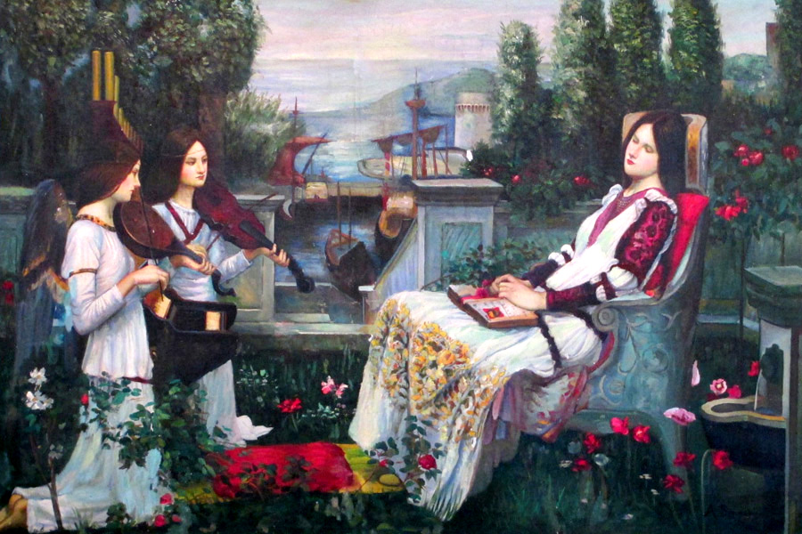 Saint Cecilia,1895