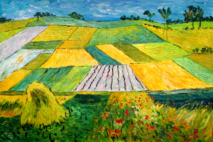 Studying Van Gogh