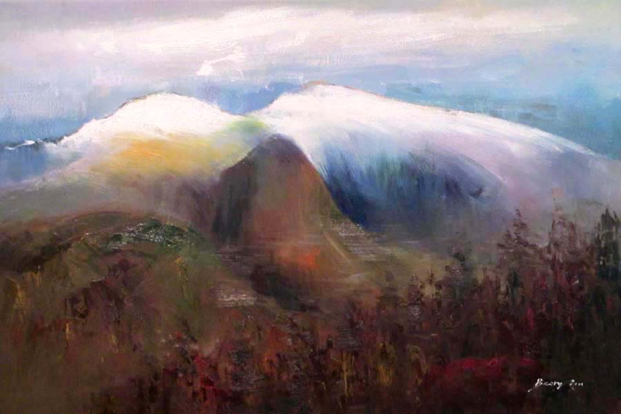 A Mountain In South Janen, by Barry Liu