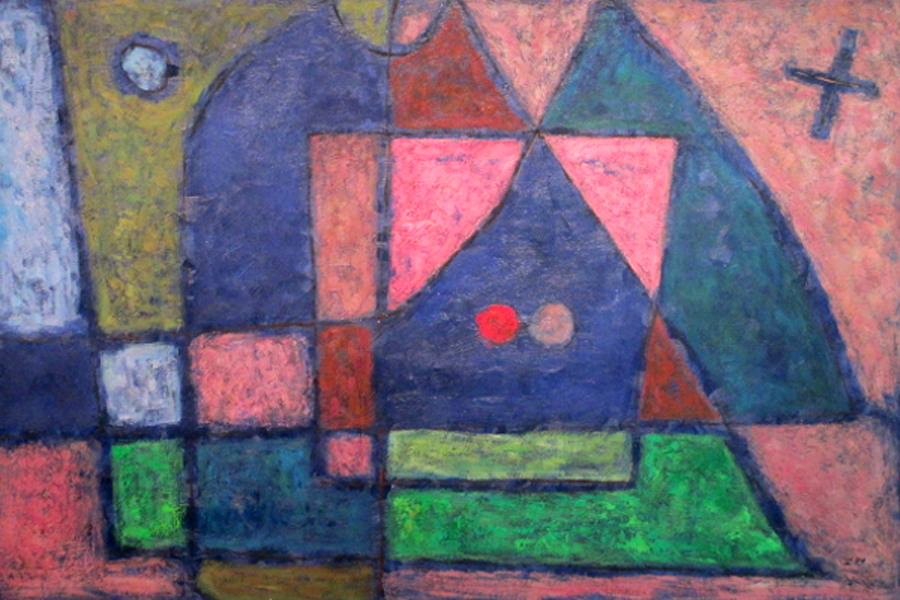 Abstract, studying klee,   by  Zhouwei 