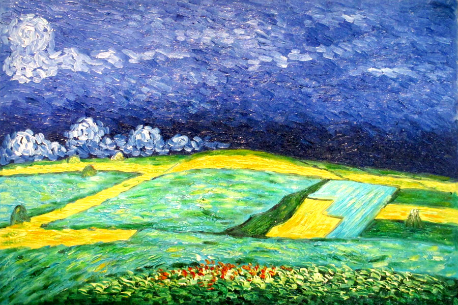 Studying Van Gogh