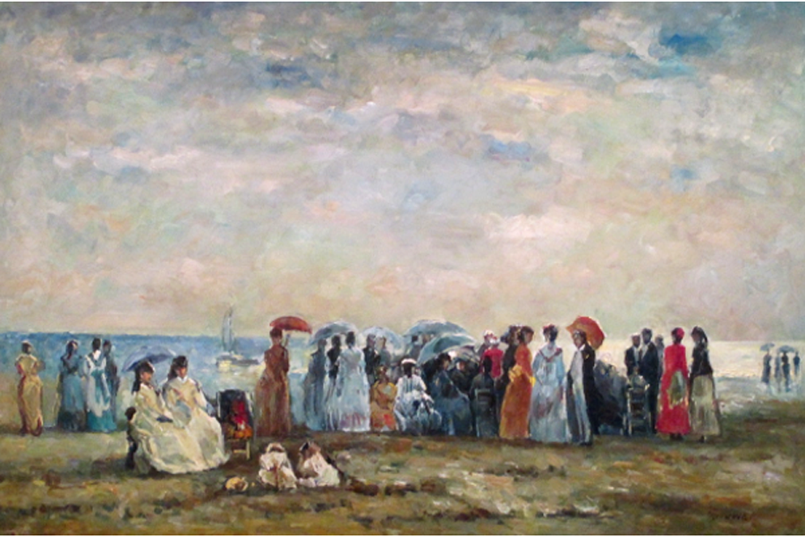 Party on the beach,studying Chase