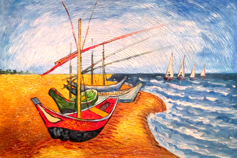 Studying Van Gogh